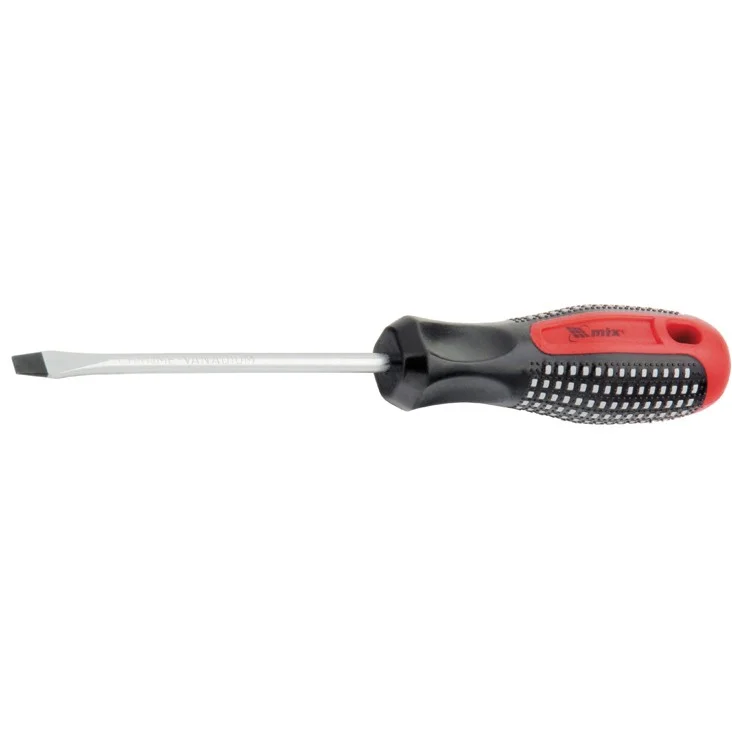 Matrix Отвертка Fusion, SL6 х 200 мм, CrV, трехкомпонентная рукоятка "Anti slip" 11418