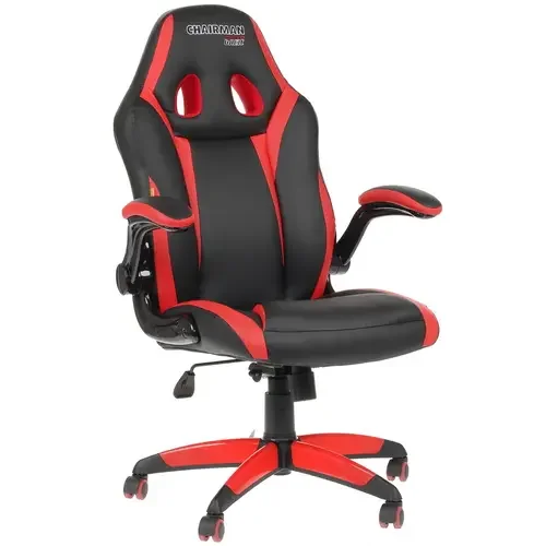 Chairman Кресло игровое game 15 чёрный/красный 00-07069667
