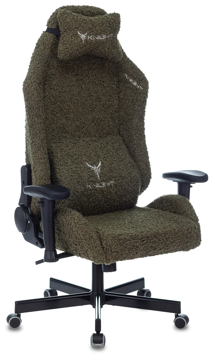 Бюрократ Кресло игровое KNIGHT T1 хаки экомех