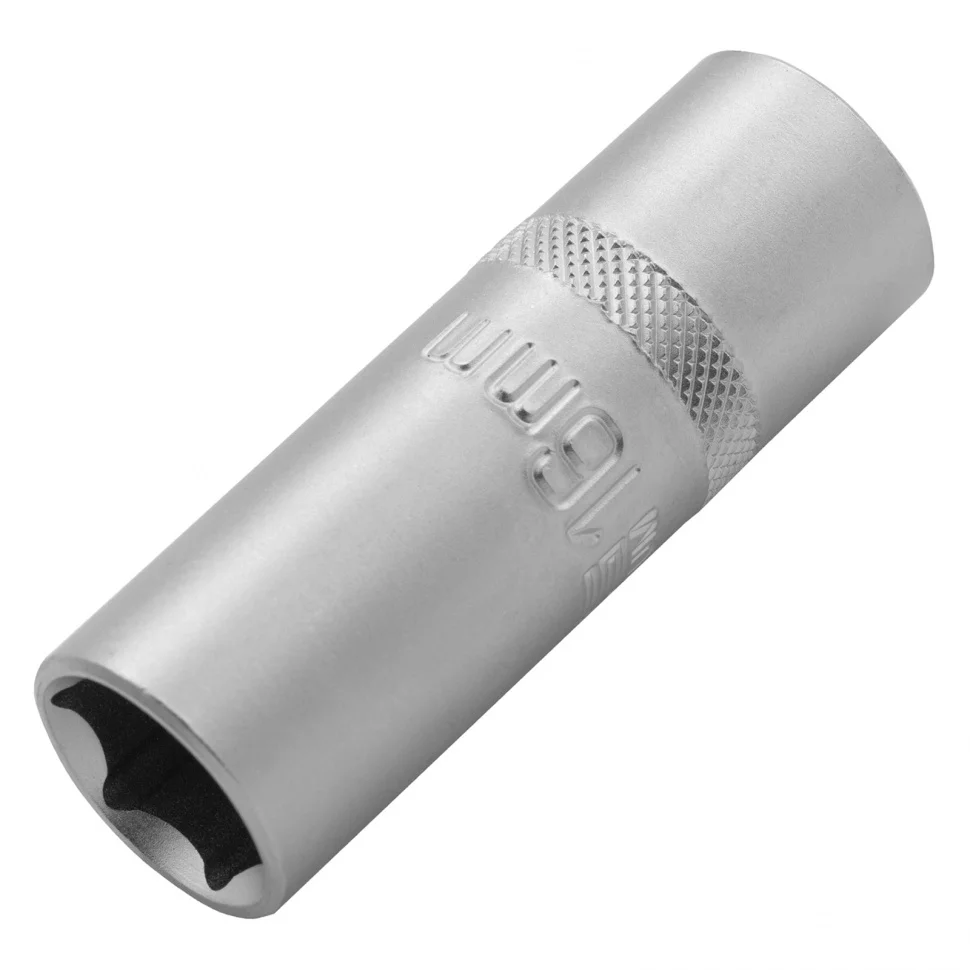 Stels Головка торцевая свечная, шестигранная, 16 мм, под квадрат 1/2 13634