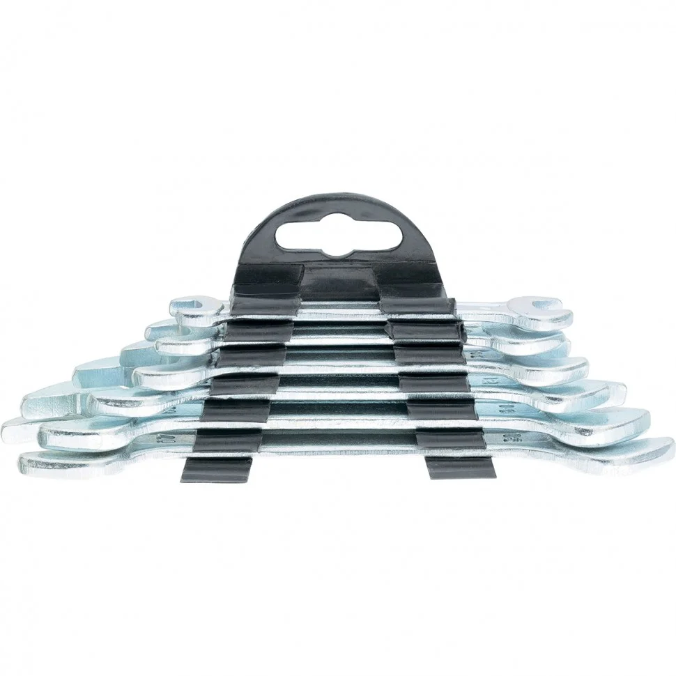 Sparta Набор ключей рожковых, 6 х 17 мм, 6 шт, хромированные 152305