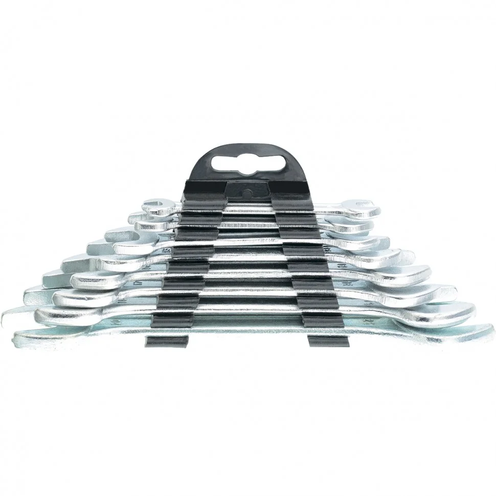 Sparta Набор ключей рожковых, 6 х 22 мм, 8 шт, хромированные 152755