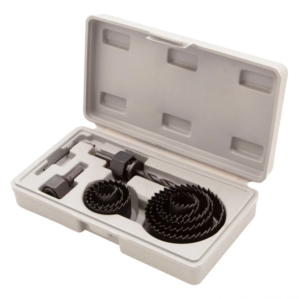 Matrix Набор кольцевых пил по дереву, 19-64 мм, 11 предметов 70473