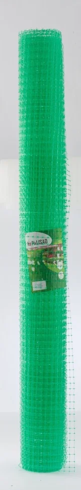 Palisad Сетка садовая высокопрочная (для птичников, шпалер), 1,5х10 м, ячейка 20х20 мм// 64527