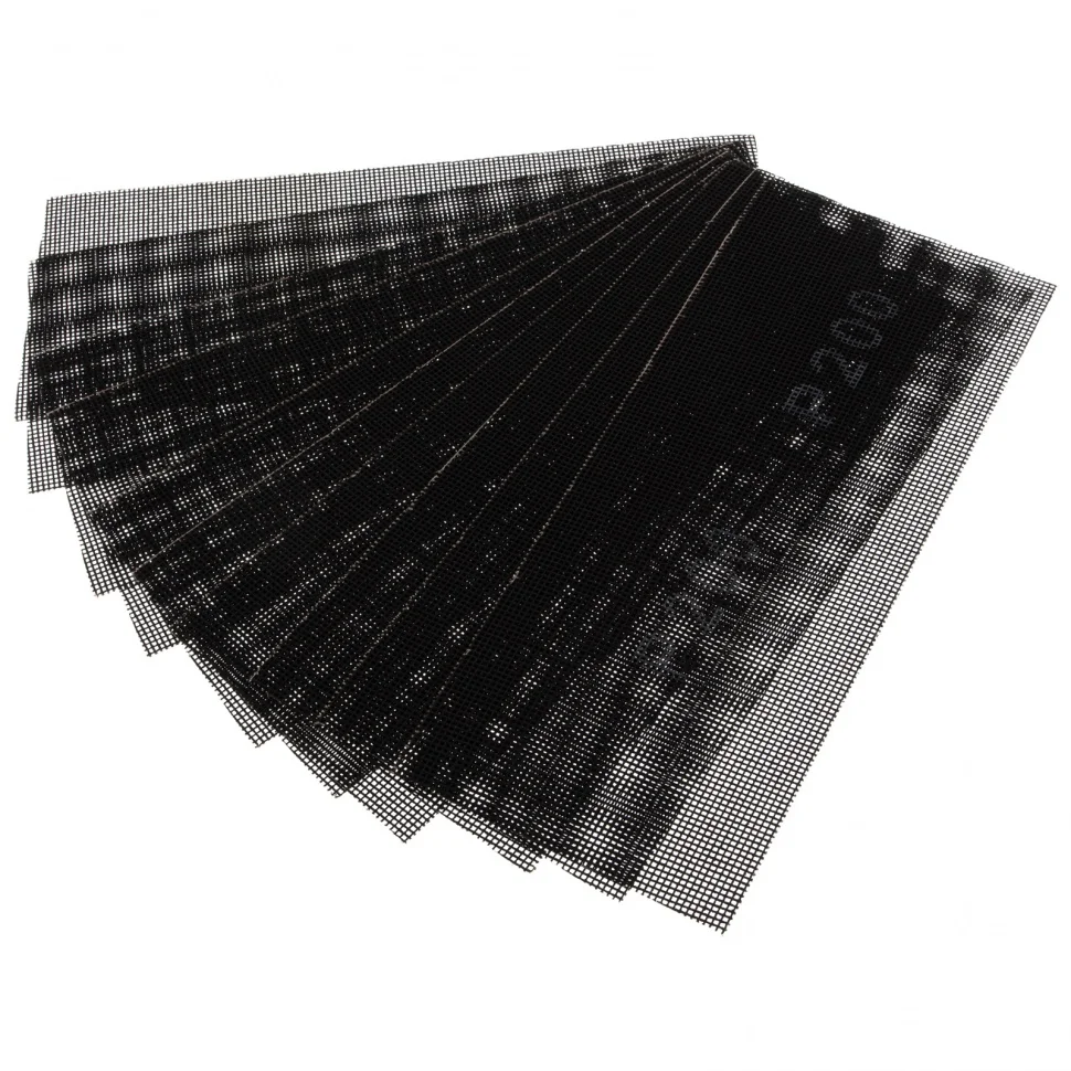 Sparta Сетка абразивная, P 200, 115 х 280 мм, 10 шт 751335