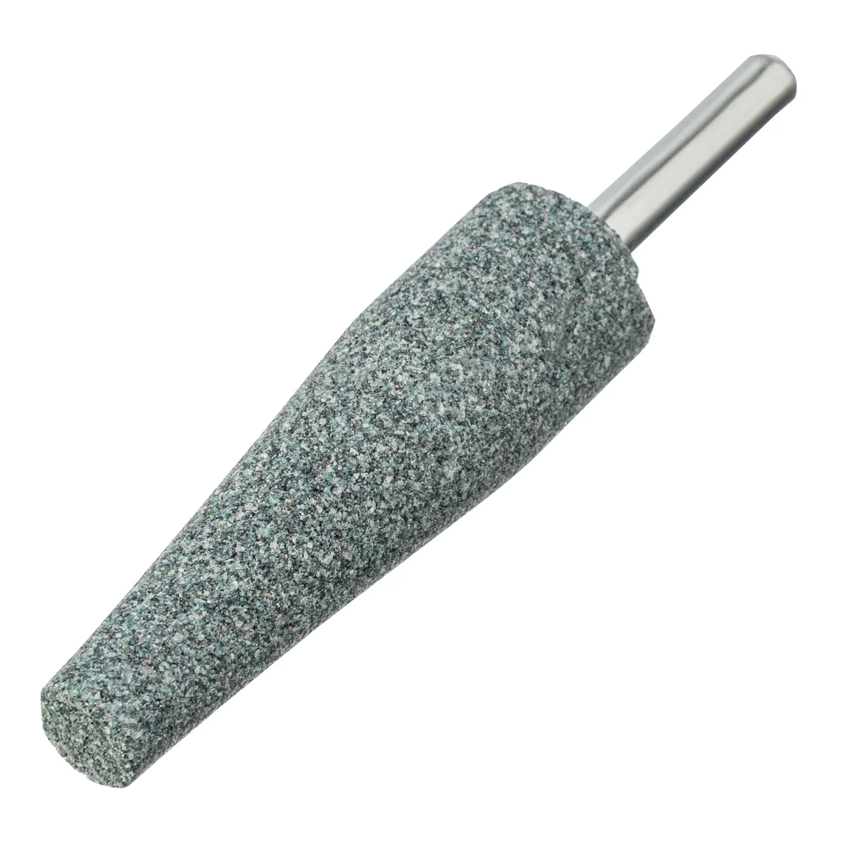 Denzel Шарошка абразивная, конус удлиненный, для дрели (ПШМ), 19 x 60 мм, хвостовик d6 мм, 63С 76022