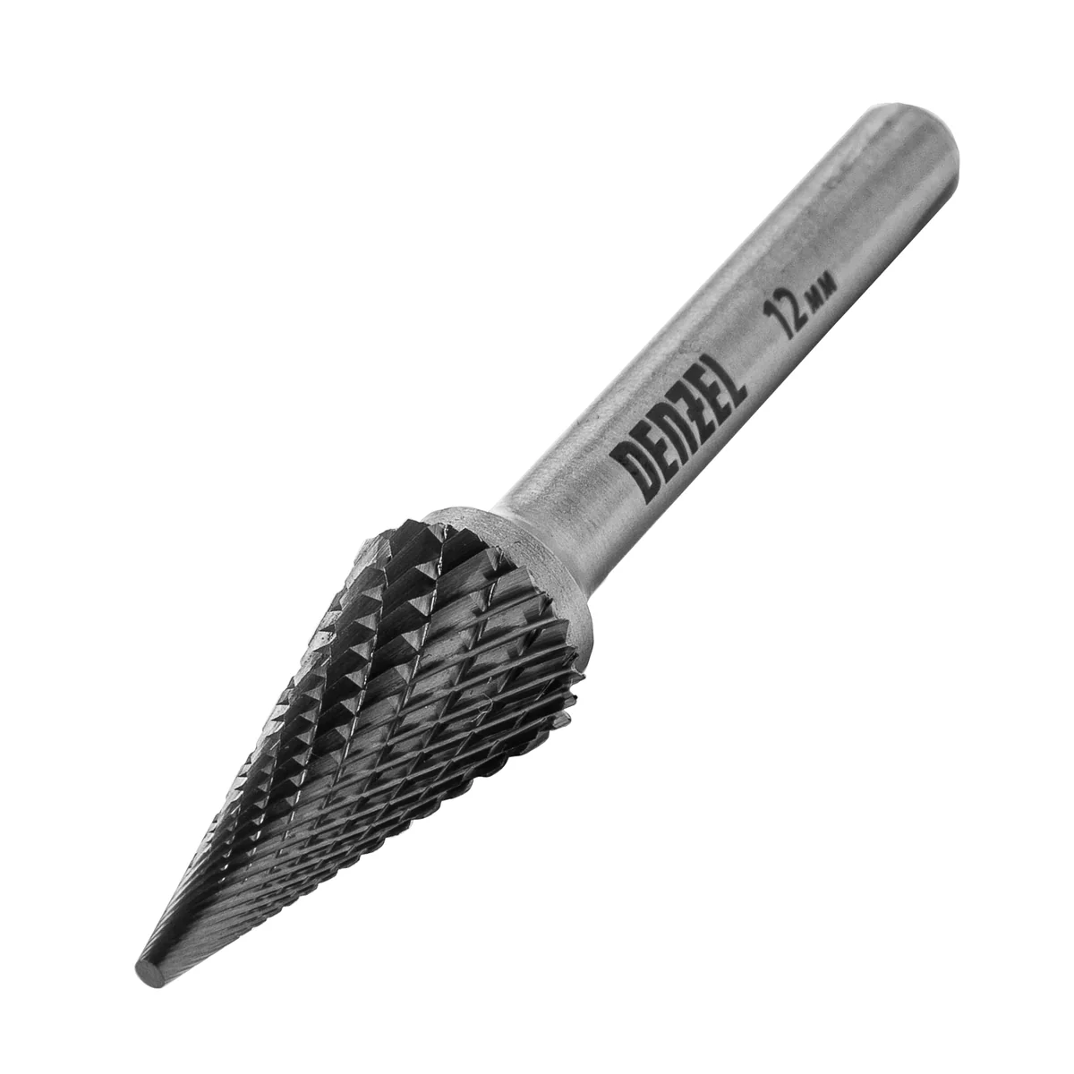 Denzel Борфреза по металлу твердосплавная, коническая, тип-M, 12 мм// 72077