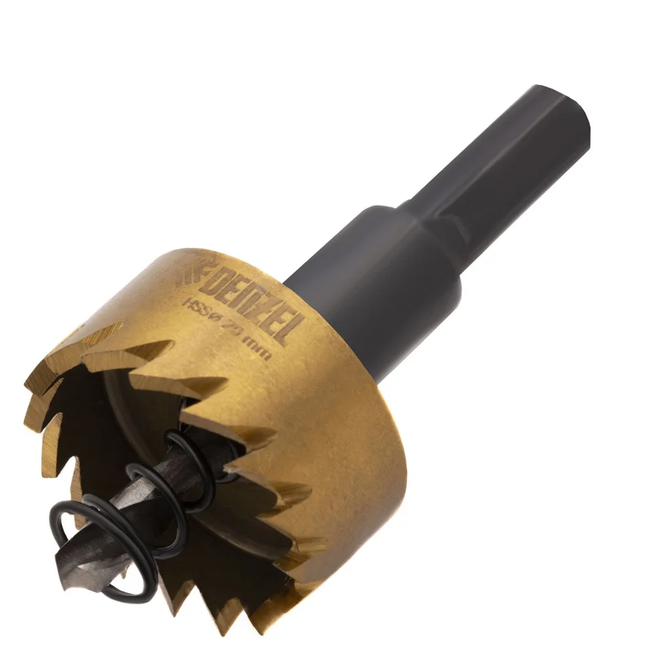 Denzel Коронка по металлу HSS, 29 мм, нитридтитановое покрытие 724107