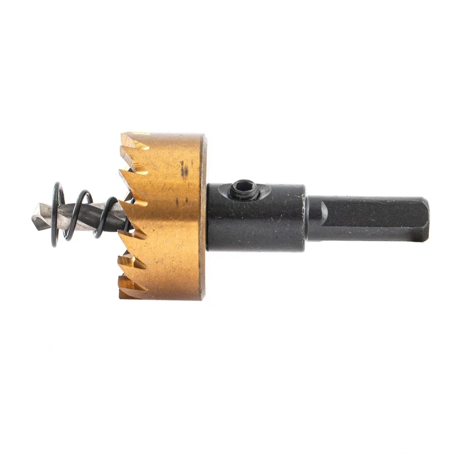 Denzel Коронка по металлу HSS, 28 мм, нитридтитановое покрытие 724106