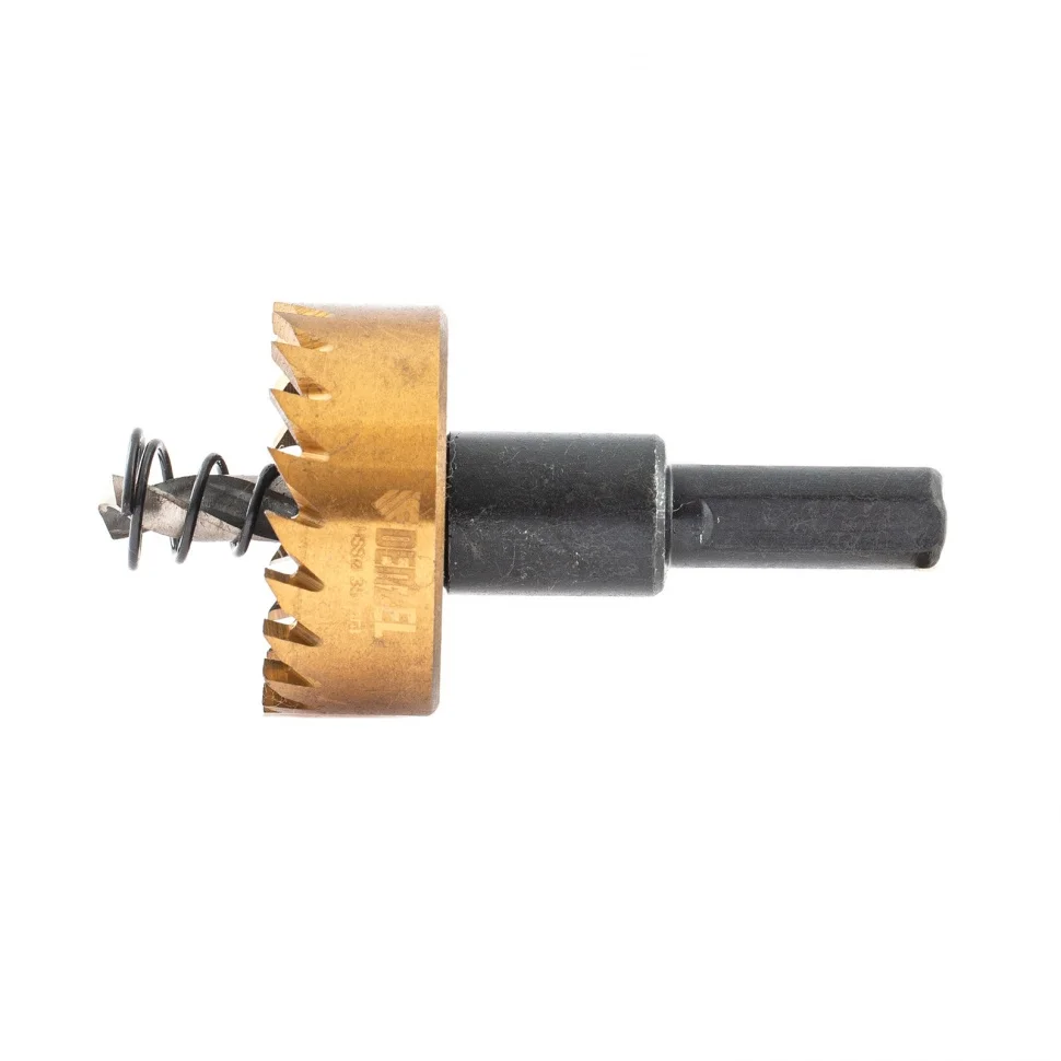 Denzel Коронка по металлу HSS, 35 мм, нитридтитановое покрытие 724110