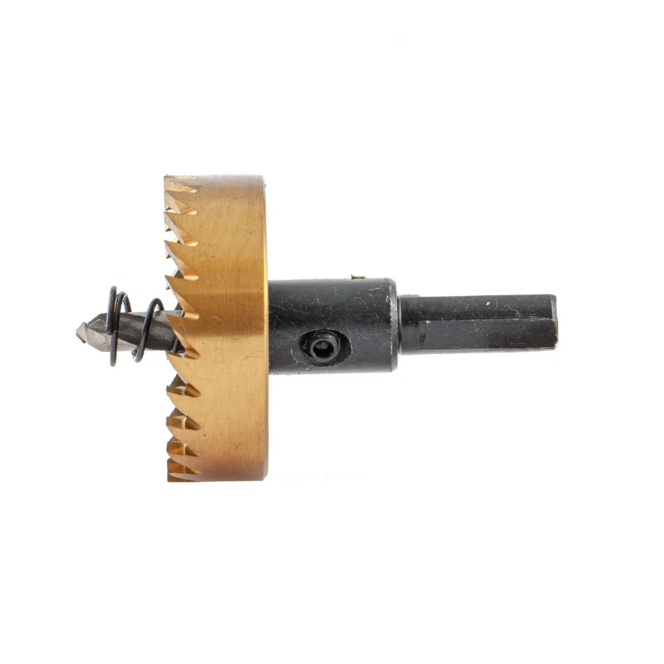 Denzel Коронка по металлу HSS, 45 мм, нитридтитановое покрытие 724115