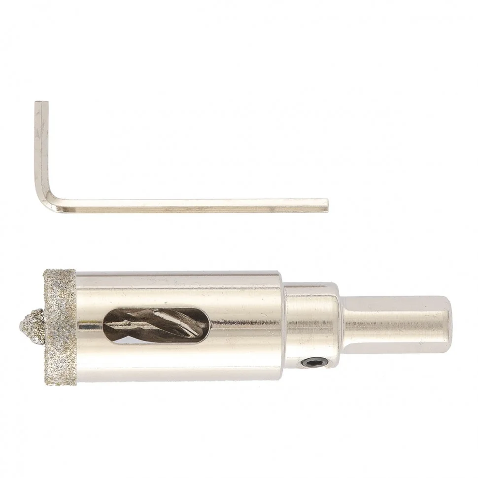 Matrix Сверло алмазное по керамограниту, 16 х 67 мм, трехгранный хвостовик 726163