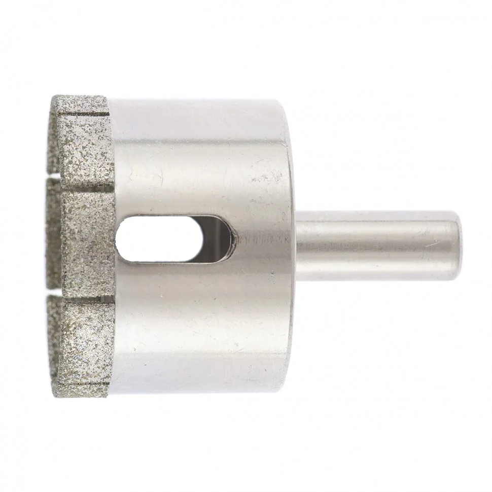 Сибртех Сверло по стеклу и керамической плитке, 40 х 55 мм, цилиндрический хвостовик 726407