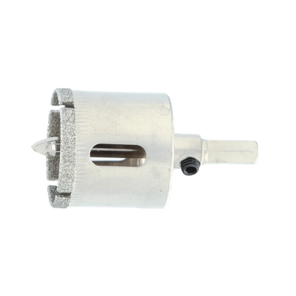 Сибртех Сверло по керамической плитке и стеклу, 32 х 55 мм, шестигранный хвостовик, с центрующим сверлом 72717