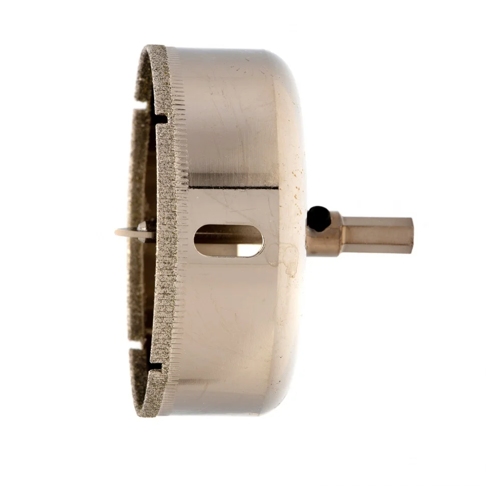 Сибртех Сверло по керамической плитке и стеклу, 75 х 55 мм, шестигранный хвостовик, с центрующим сверлом 72728