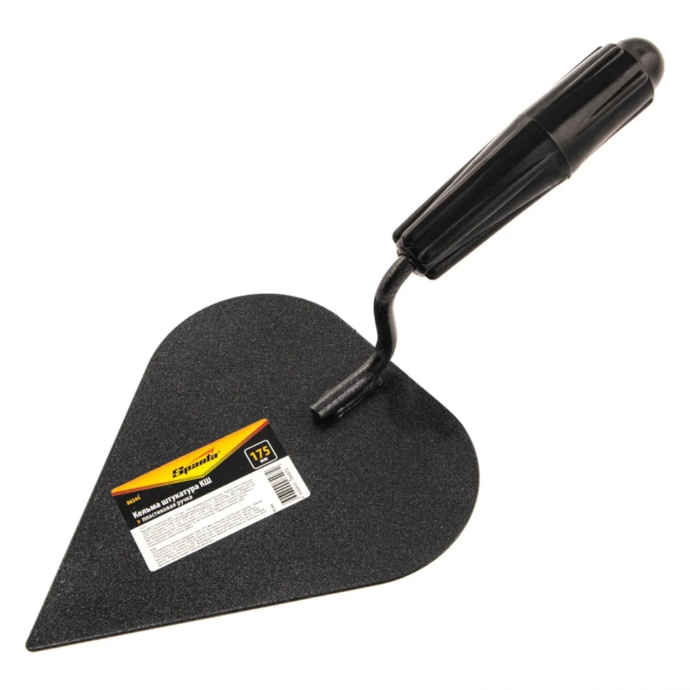 Sparta Кельма штукатура КШ, 175 мм, пластиковая ручка 86344