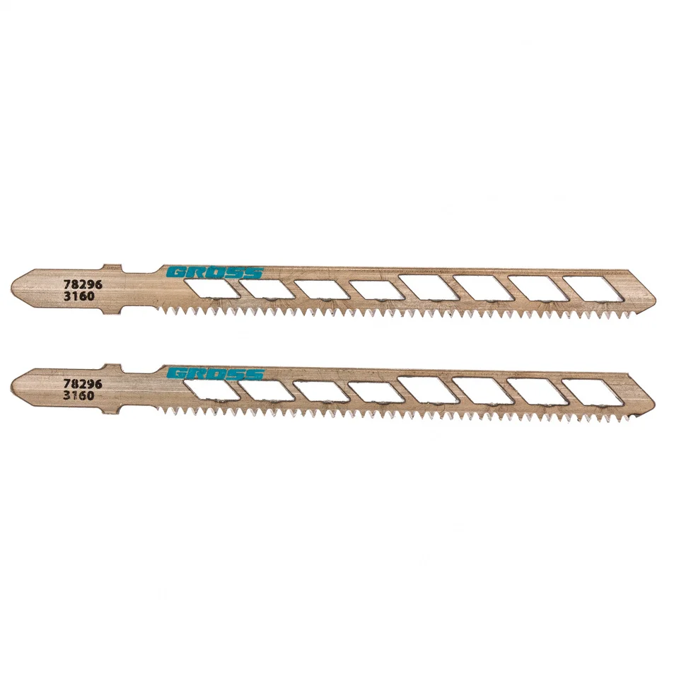 Gross Полотна для электролобзика по дереву, улучшенный чистый рез, 2 шт. ( 3160 - PC ) 78296