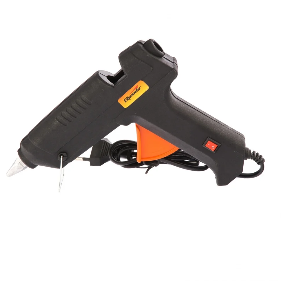 Sparta Клеевой пистолет с выключателем 11 мм, в кейсе, 80 Вт, 10 г/мин 93020