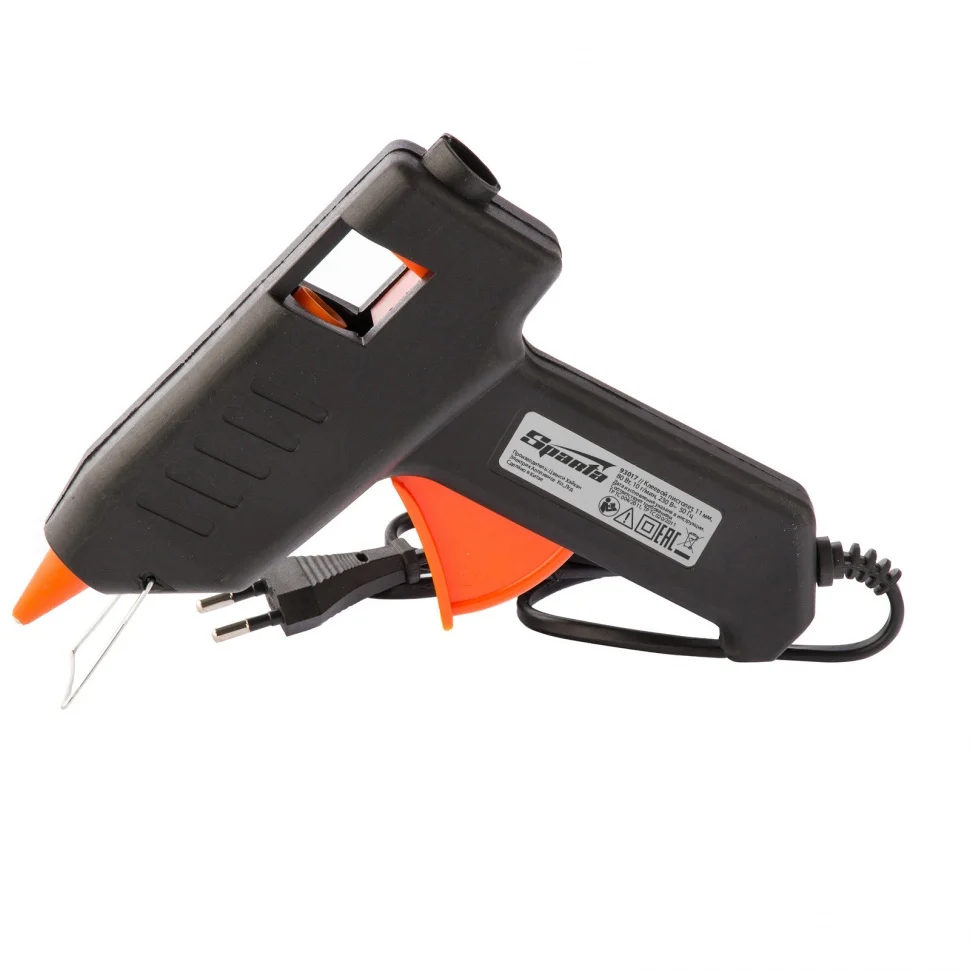Sparta Клеевой пистолет, 11 мм, 80 Вт, 10 г/мин 93017