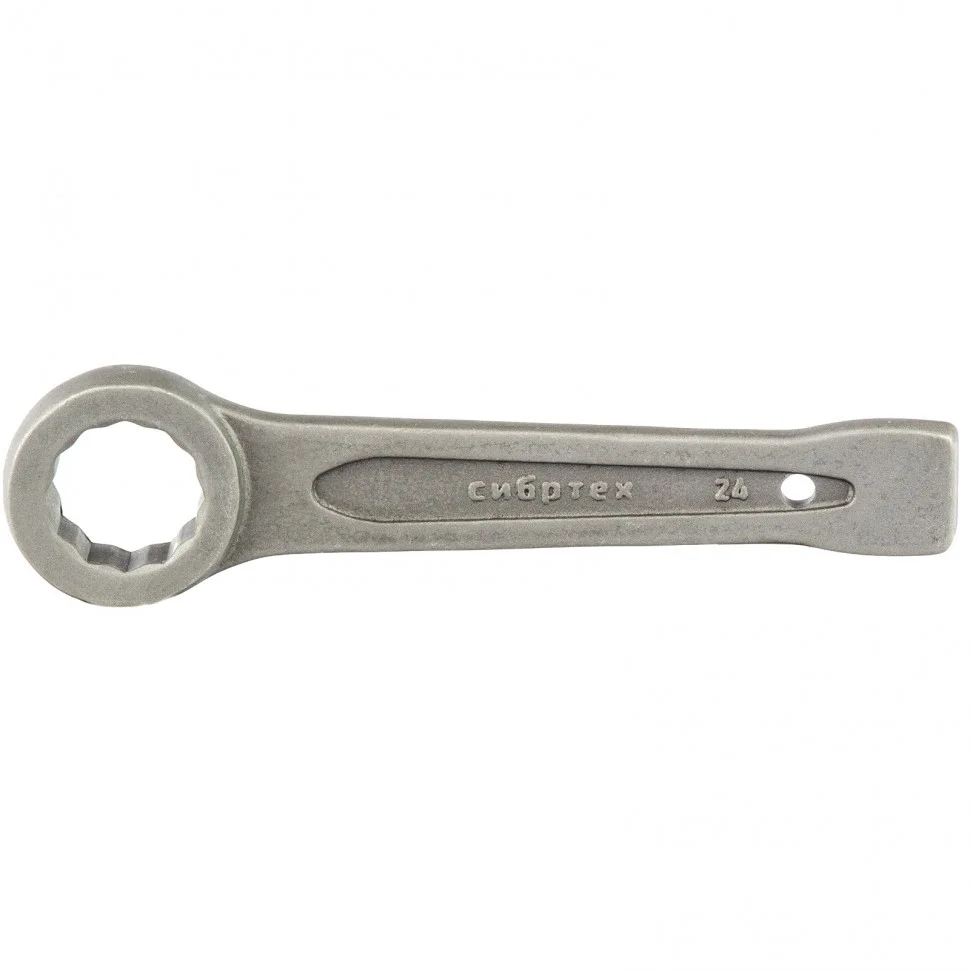Сибртех Ключ кольцевой ударный, 24 мм 14269