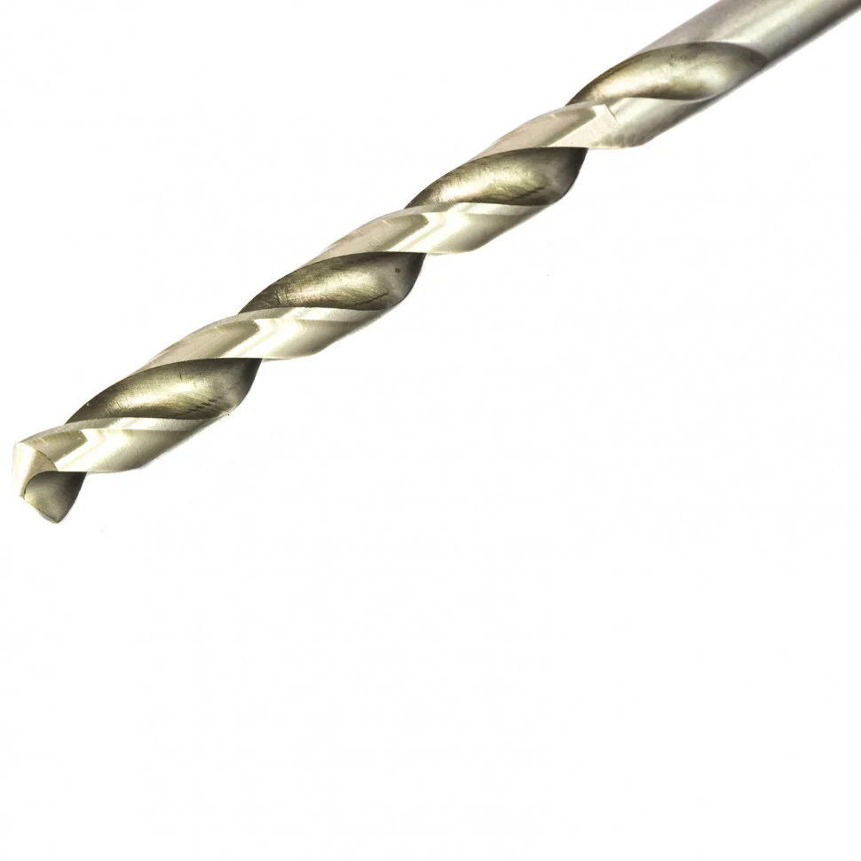 Matrix Сверло по металлу, 8.5 х 165 мм, полированное, удл, HSS, 5 шт, цилиндрический хвостовик 715085