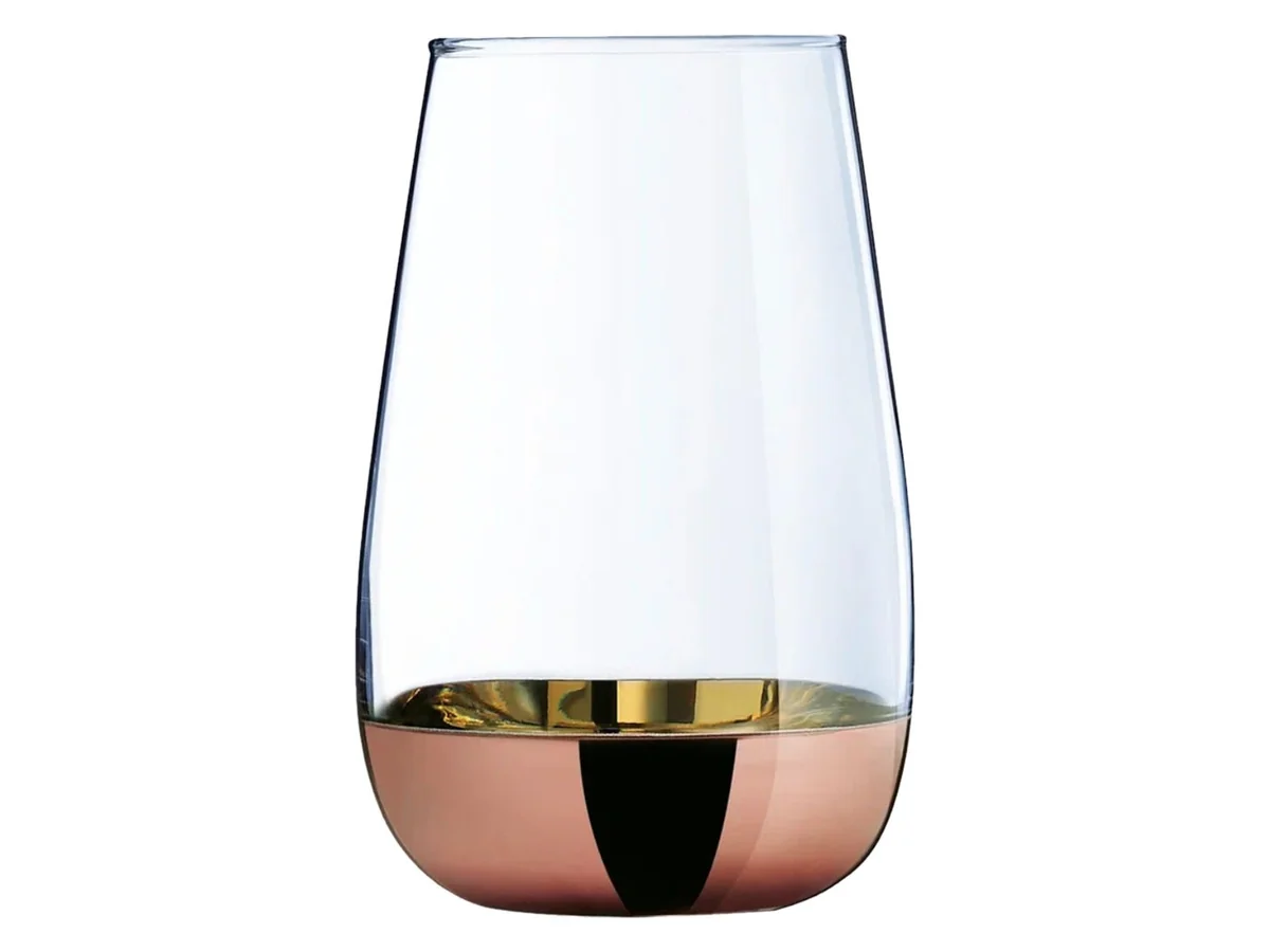 LUMINARC Набор стаканов Electric Gold Celeste Электрическое Золото высокие - 350 мл., 4 шт. P9156