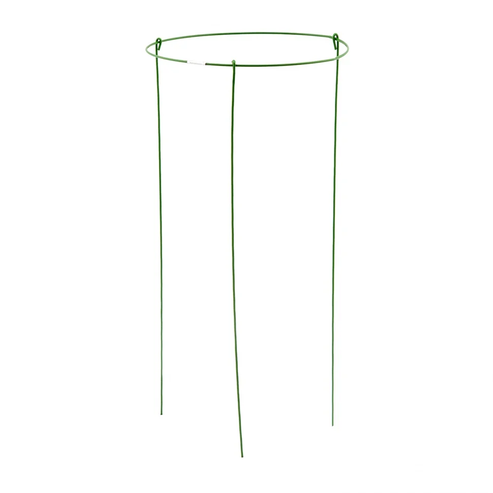 Palisad Опора для растений круглая, D 21 см, H 45 см, 3 шти в упаковке, металл в пластике 644065