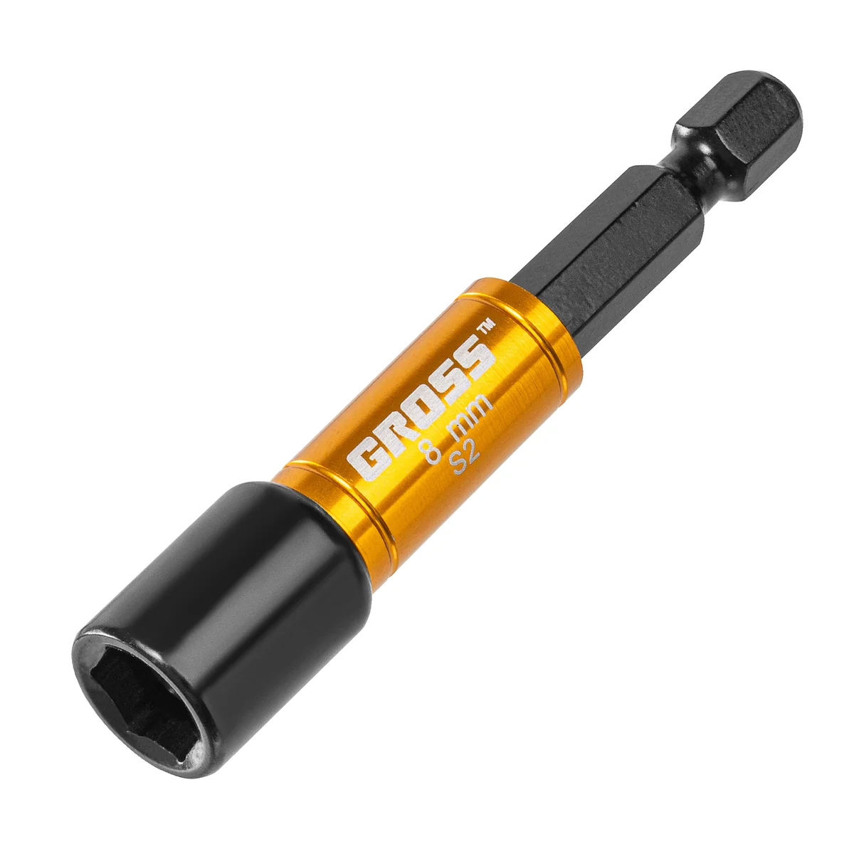 Gross Бита с торцевой головкой, магнит. Nut-Driver, 8 мм, S2 11617