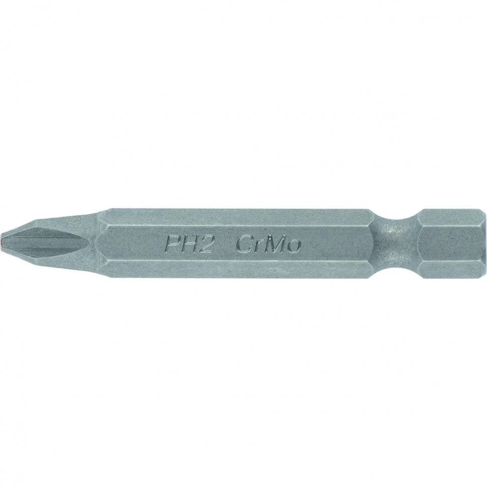 Сибртех Бита PH2 x 70, сталь CrMo, 5 шт. 11259