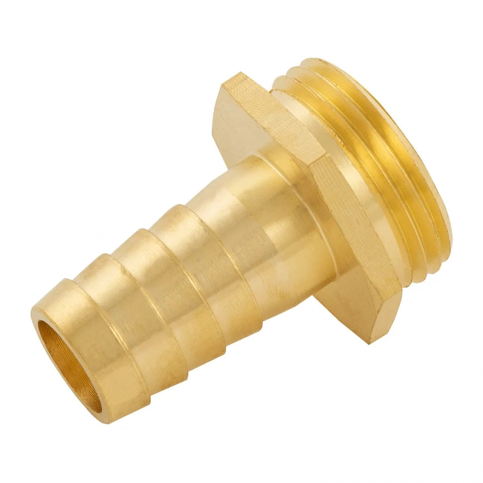 Denzel Штуцер для шланга 3/4" с наружной резьбой G1" 97272