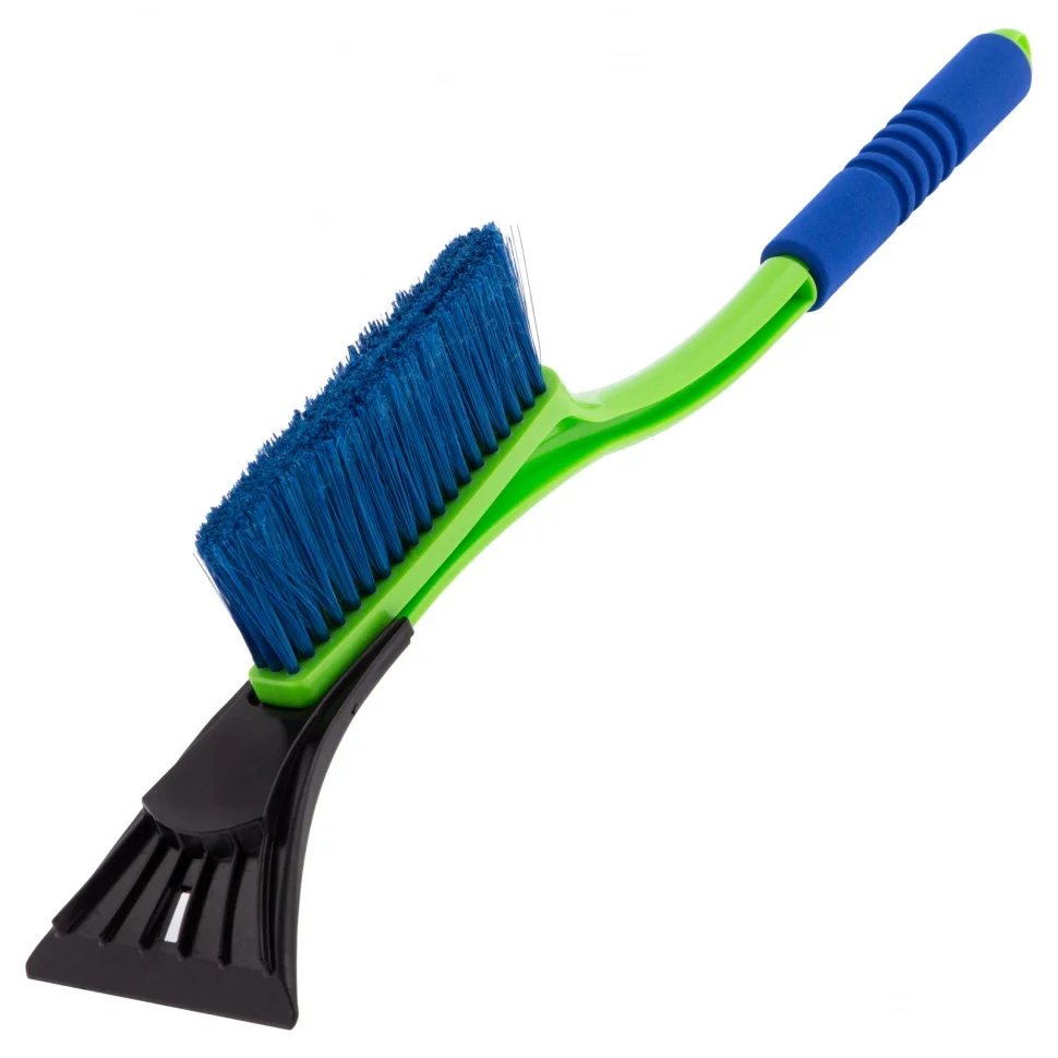 Сибртех Щетка-сметка для снега со съемным скребком, мягкая рукоятка, 540 мм 55317