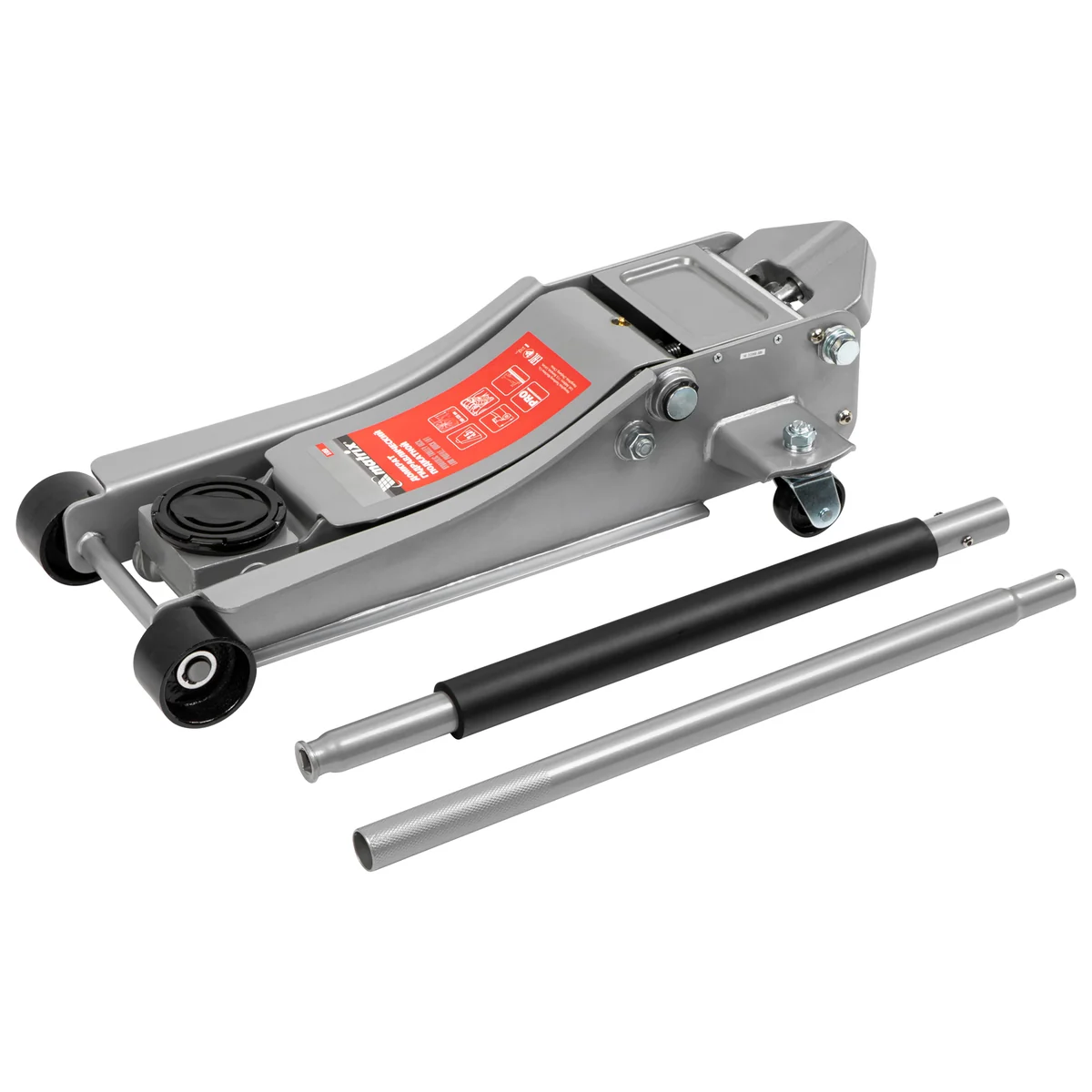 Matrix Домкрат гидравлический подкатной профессиональный, быстрый подъем, 3,5т Low Profile, Quick Lift, 100-535 мм, проф 51050