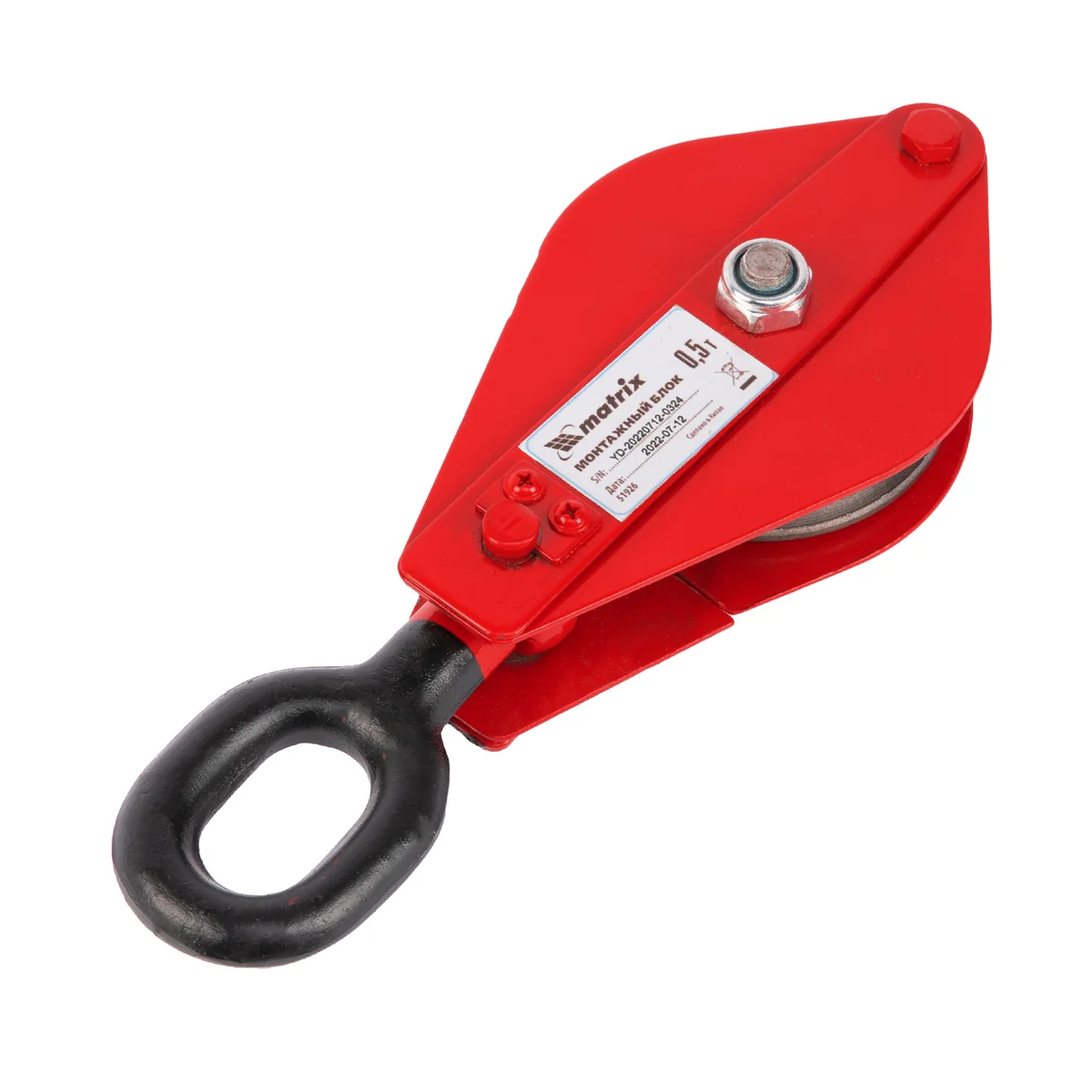 Matrix Блок монтажный с проушиной, 0,5 т 51926