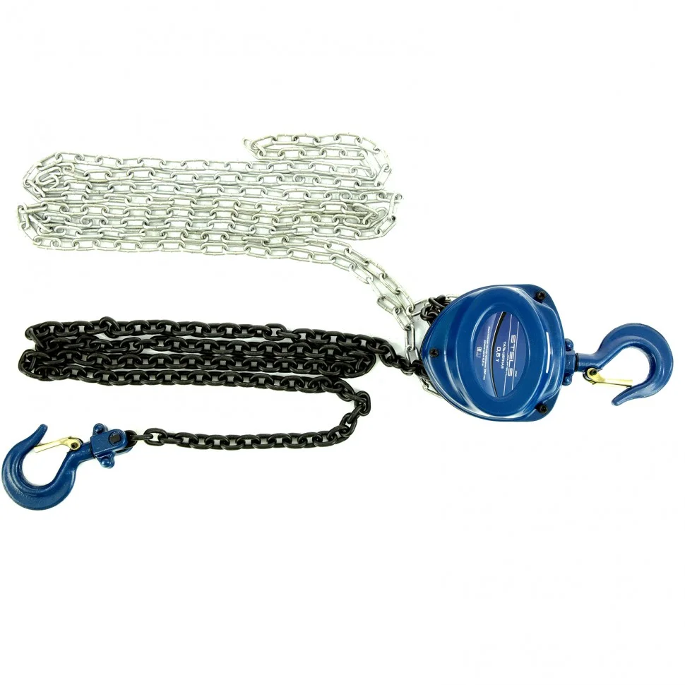Stels Таль цепная, 0.5 т, h подъема 2.5 м, расстояние между крюками 350 мм 51943