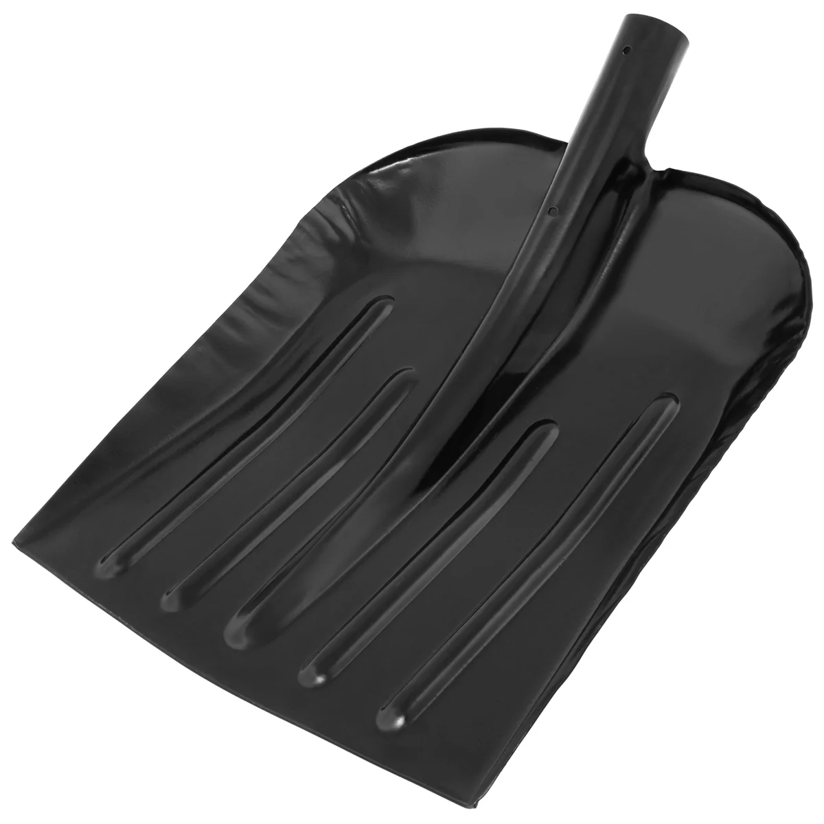 Сибртех Лопата для уборки снега стальная эмалированная, 330 х 365 мм, без черенка, Россия, 61531