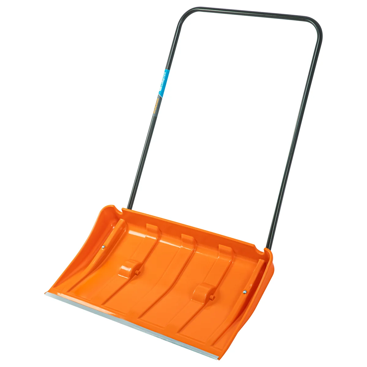 Сибртех Движок для уборки снега пластиковый, 795х435х1280 мм, стальная рукоятка, усиленный// 61669