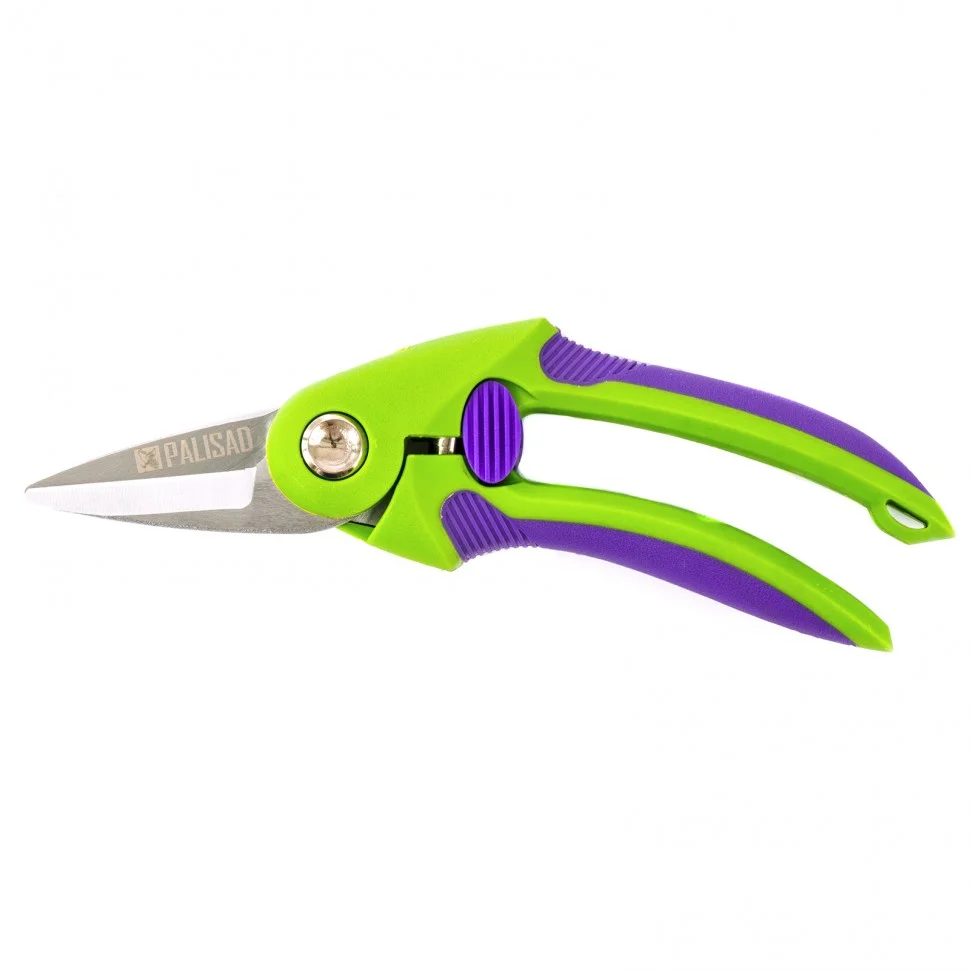 Palisad Секатор цветочный, 220 мм, двухкомпонентные рукоятки, 60487