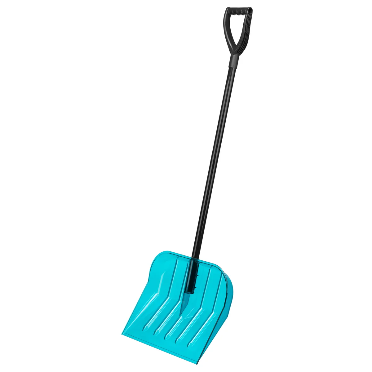 Palisad Лопата для уборки снега поликарбонат, 460 x 400 x 1430 мм, алюминиевый черенок, Luxe, 61636