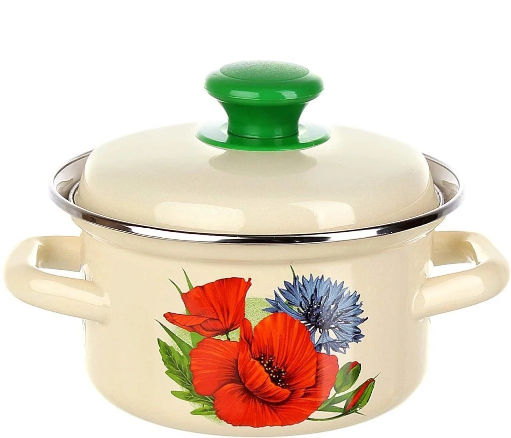 КМК Кастрюля 1,0 л 42304 072/6 слоновая кость