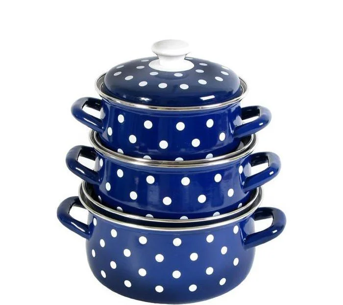 КМК Набор кастрюль (6пр.) Моника 3 1 синий