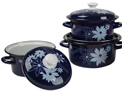 КМК Набор кастрюль (6пр.) Валенсия 1 синий