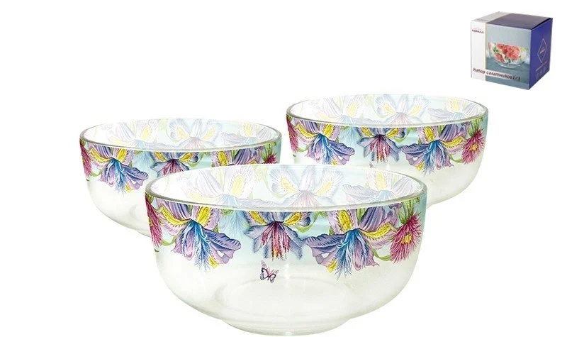 КОРАЛЛ Набор салатников 3пр. Шарм BSB 3-A05728