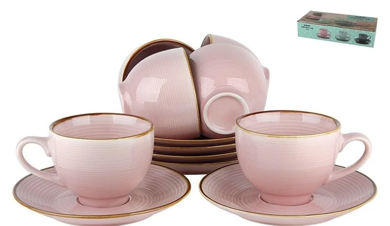 КОРАЛЛ Набор чайный 12 пр. Розовые мечты 74690012