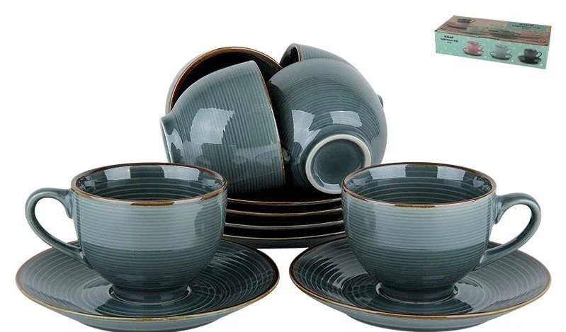 КОРАЛЛ Набор чайный 12 пр. Синий океан 74690013