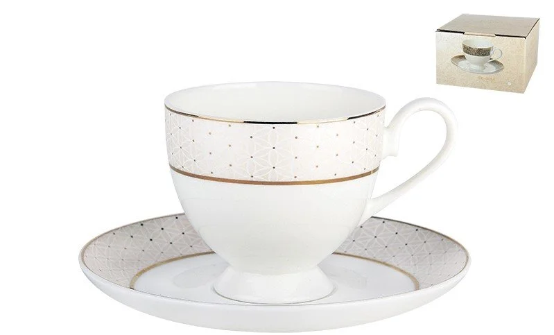 КОРАЛЛ Набор чайный 2 пр. Шарлиз SX-0056