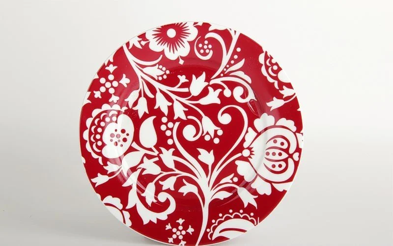 КОРАЛЛ Тарелка десертная 19 см Ред P011-A06903