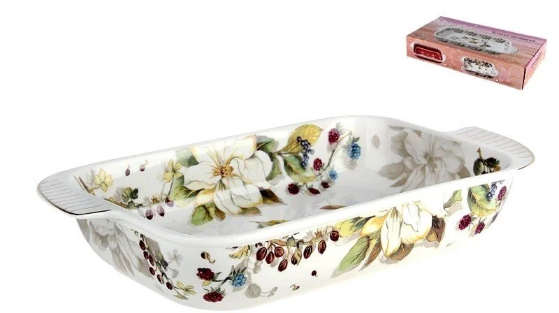 КОРАЛЛ Блюдо - шубница 900 мл.Ягодная поляна Y-11JP-JF4835