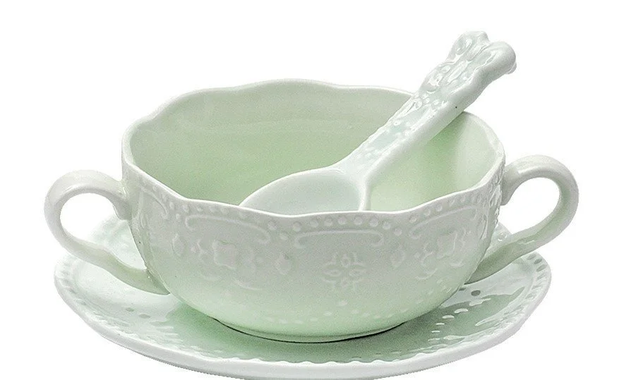 КОРАЛЛ Бульонница 300мл Бабочка HD-267G