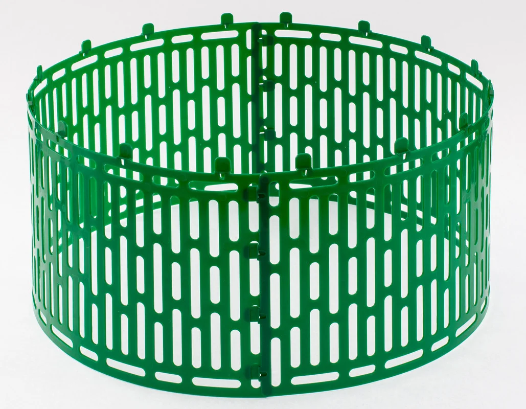 Palisad Протектор для защиты стволов деревьев, комплект 4 шт., зеленый// 65071