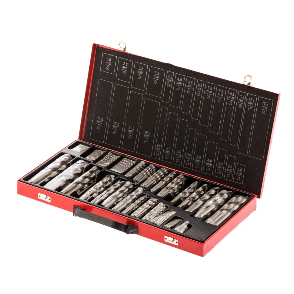 Matrix Набор сверл по металлу, 1-13 мм, 230 шт, HSS, в металлическом кейсе 723230